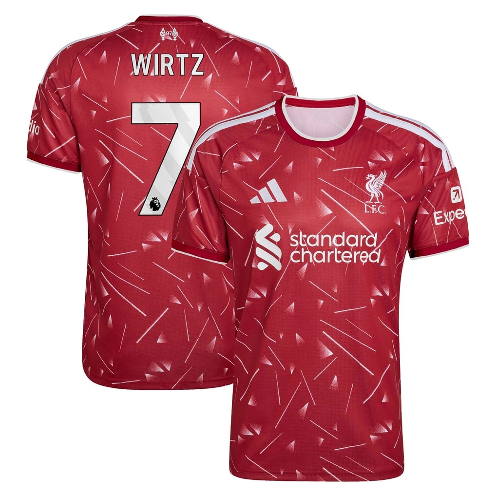 MAILLOT LIVERPOOL DOMICILE FLORIAN WIRTZ 2026-2027 MAILLOT LIVERPOOL DOMICILE FLORIAN WIRTZ 2026-2027