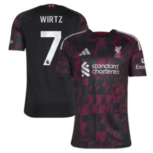 MAILLOT LIVERPOOL THIRD FLORIAN WIRTZ 2026-2027 MAILLOT LIVERPOOL THIRD FLORIAN WIRTZ 2026-2027