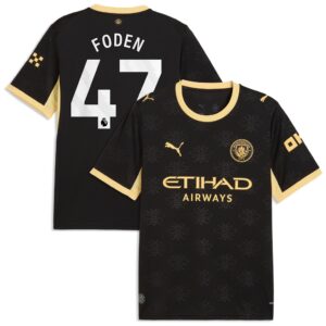 MAILLOT MANCHESTER CITY EXTERIEUR PHIL FODEN 2026-2027