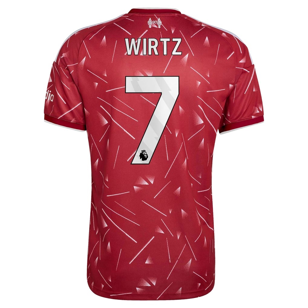 MAILLOT LIVERPOOL DOMICILE FLORIAN WIRTZ 2026-2027 MAILLOT LIVERPOOL DOMICILE FLORIAN WIRTZ 2026-2027