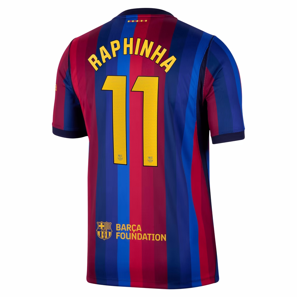 MAILLOT FC BARCELONE DOMICILE RAPHINHA 2026-2027