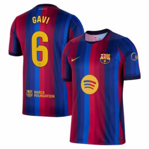 MAILLOT FC BARCELONE DOMICILE GAVI 2026-2027