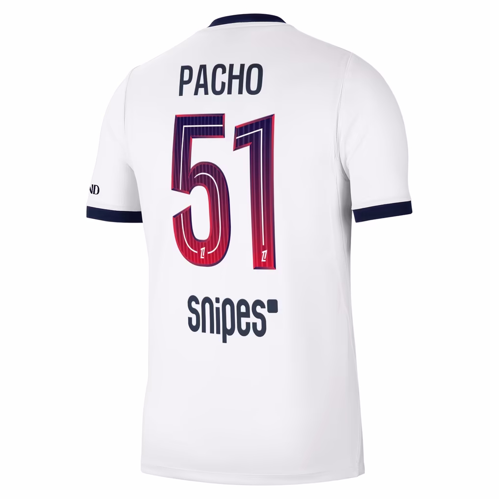 MAILLOT PSG EXTERIEUR PACHO 2026-2027